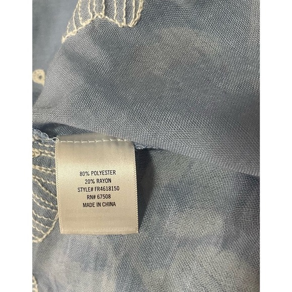 Francesca’s Batwing Short Kimono, Embroidered, OS - Picture 5 of 5